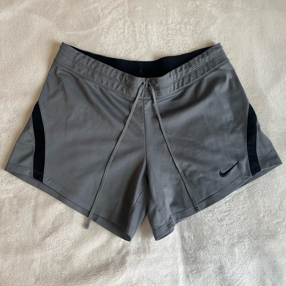NIKE gray dri-fit athletic/ running shorts- size M